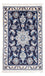 Perserteppich - Nain - Royal - 90 x 60 cm - dunkelblau