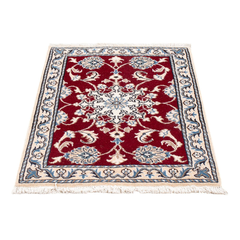 Perserteppich - Nain - Royal - 90 x 60 cm - rot