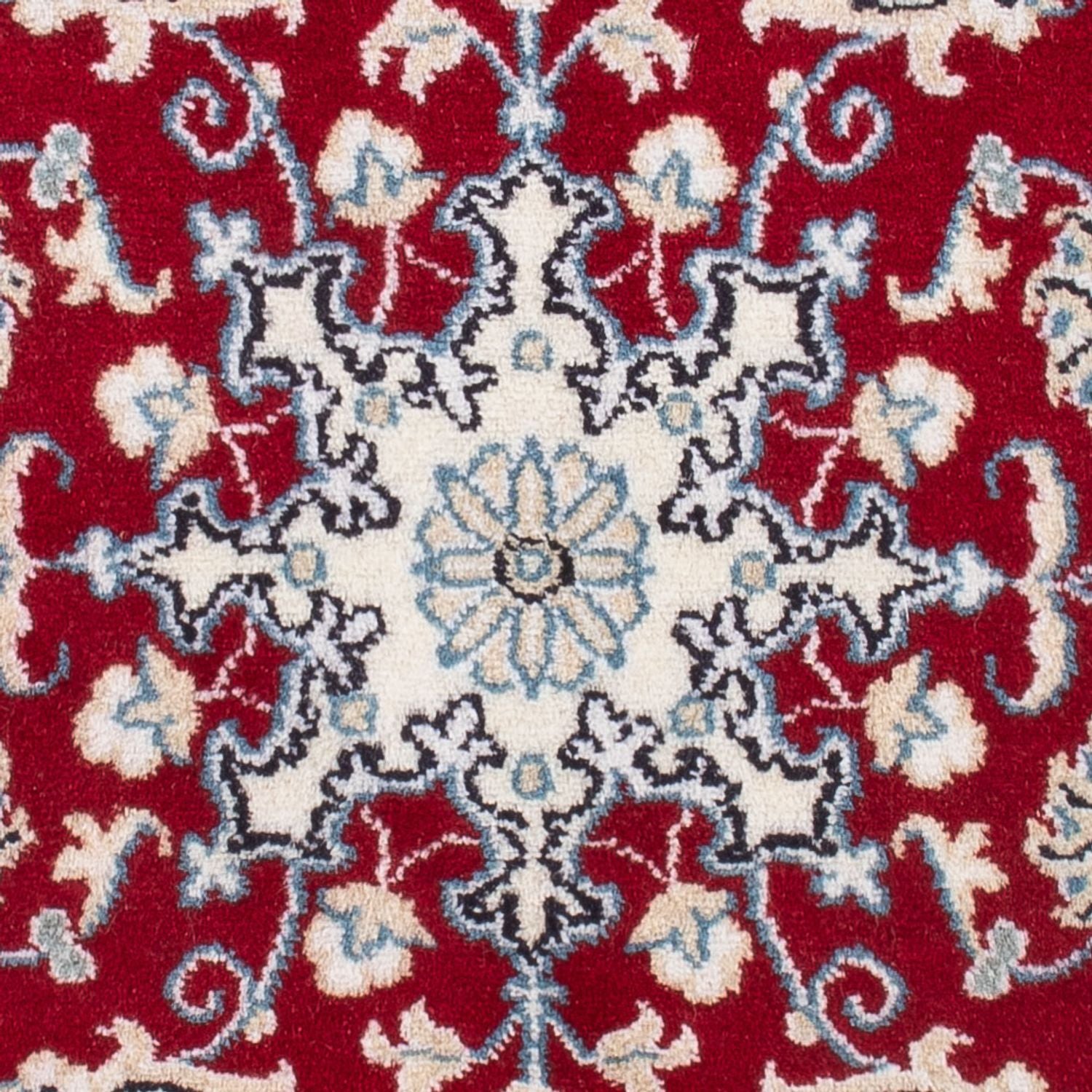 Perserteppich - Nain - Royal - 90 x 60 cm - rot