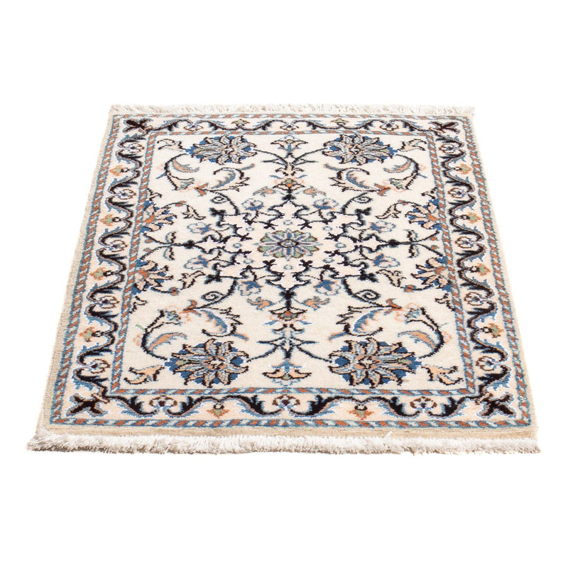 Perserteppich - Nain - Royal - 90 x 60 cm - creme