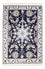 Perserteppich - Nain - Royal - 90 x 60 cm - dunkelblau
