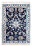 Perserteppich - Nain - Royal - 90 x 60 cm - dunkelblau