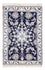Perserteppich - Nain - Royal - 90 x 60 cm - dunkelblau