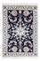 Perserteppich - Nain - Royal - 90 x 60 cm - dunkelblau