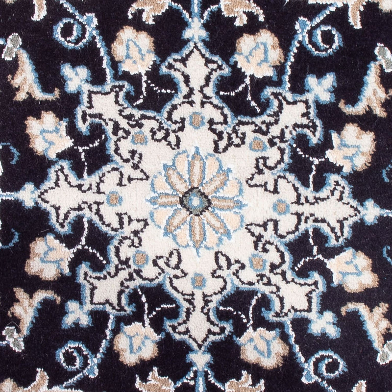 Perserteppich - Nain - Royal - 90 x 60 cm - dunkelblau