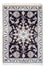 Perserteppich - Nain - Royal - 90 x 60 cm - dunkelblau