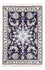 Perserteppich - Nain - Royal - 90 x 60 cm - dunkelblau