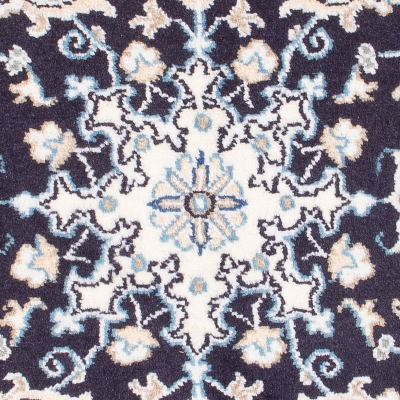 Perserteppich - Nain - Royal - 90 x 60 cm - dunkelblau