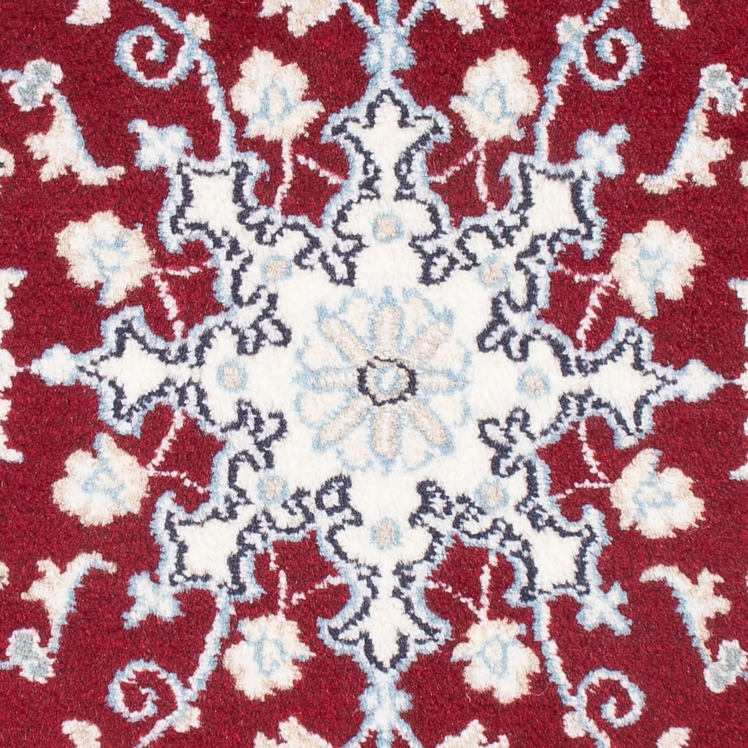Perserteppich - Nain - Royal - 90 x 60 cm - rot