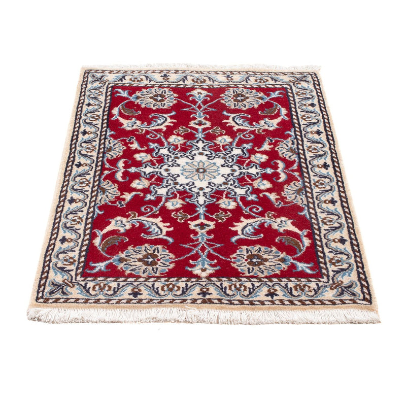 Perserteppich - Nain - Royal - 90 x 60 cm - rot
