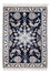 Perserteppich - Nain - Royal - 90 x 60 cm - dunkelblau