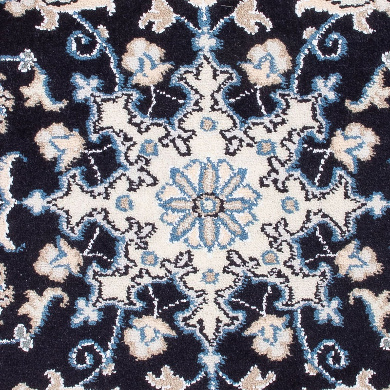 Perserteppich - Nain - Royal - 90 x 60 cm - dunkelblau
