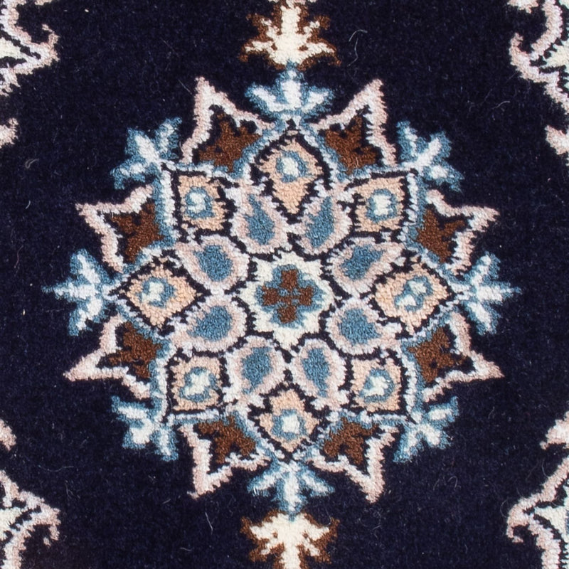 Perserteppich - Nain - Royal - 60 x 40 cm - dunkelblau
