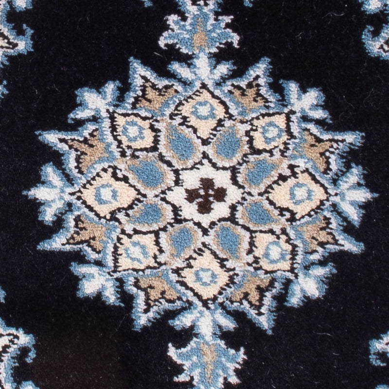 Perserteppich - Nain - Royal - 60 x 40 cm - dunkelblau