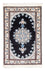 Perserteppich - Nain - Royal - 60 x 40 cm - dunkelblau
