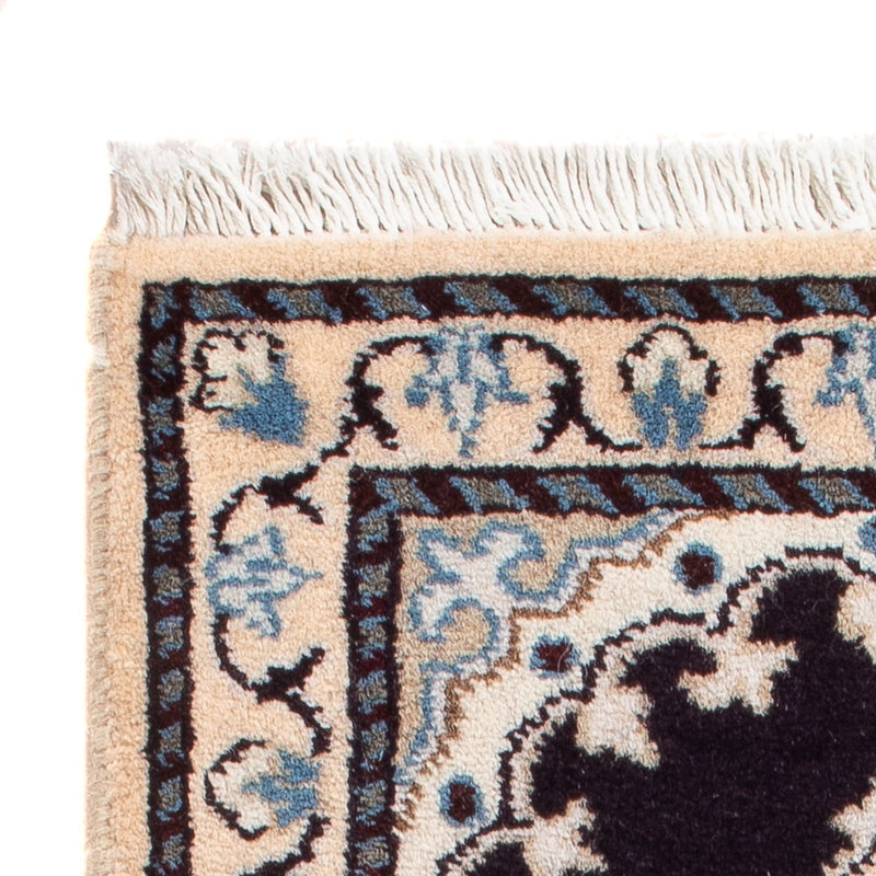 Perserteppich - Nain - Royal - 60 x 40 cm - dunkelblau