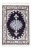 Perserteppich - Nain - Royal - 60 x 40 cm - dunkelblau