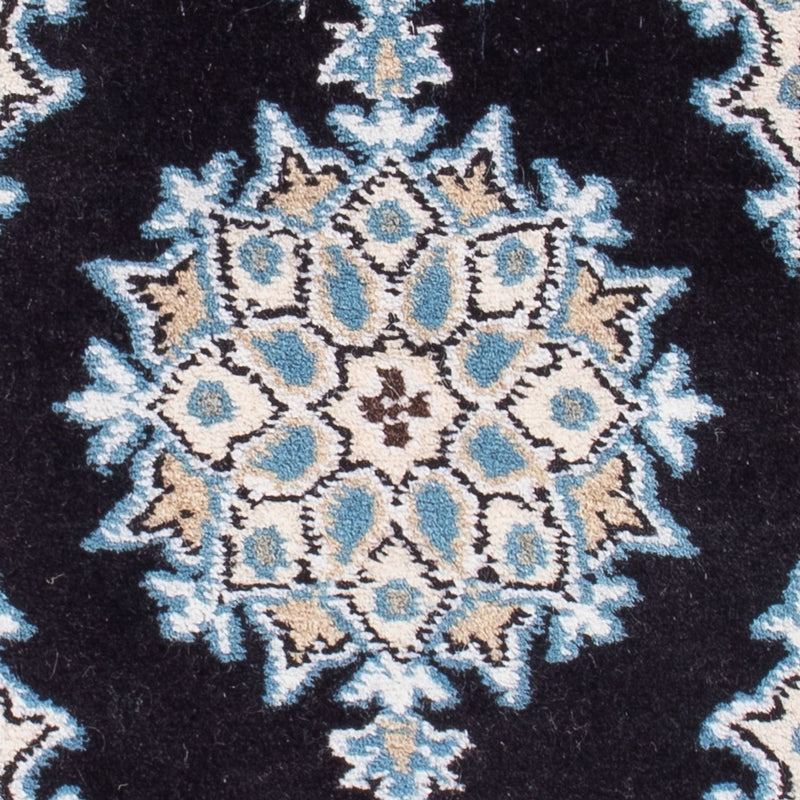 Perserteppich - Nain - Royal - 60 x 40 cm - dunkelblau