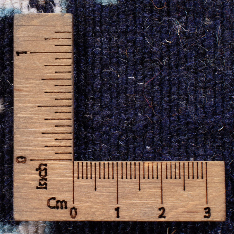 Perserteppich - Nain - Royal - 60 x 40 cm - dunkelblau