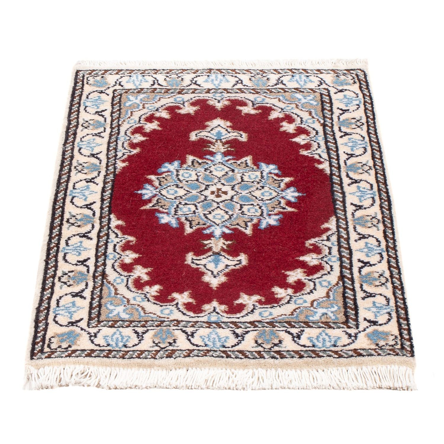 Perserteppich - Nain - Royal - 60 x 40 cm - rot