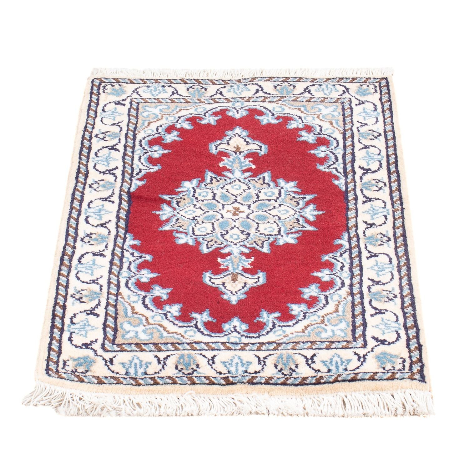 Perserteppich - Nain - Royal - 60 x 40 cm - rot