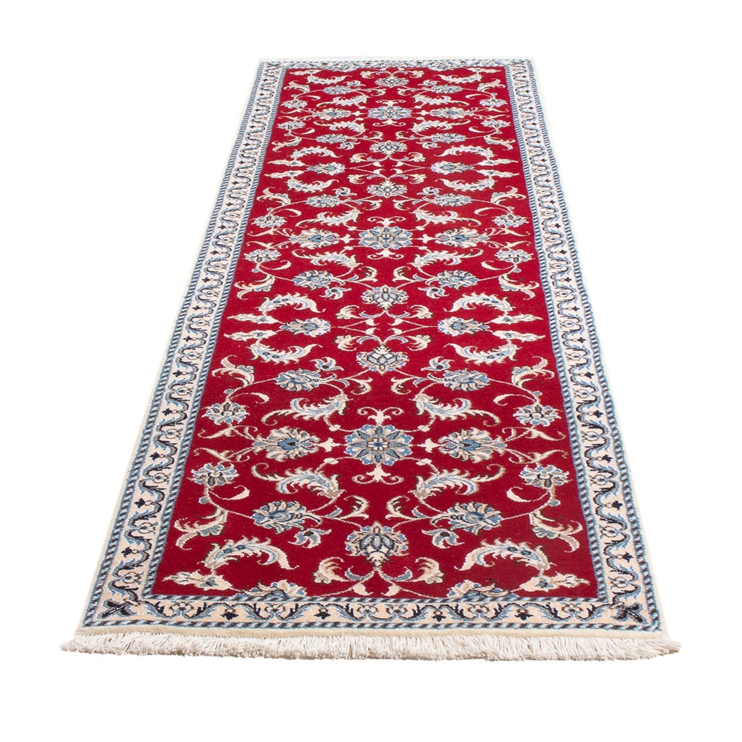 Läufer Perser - Nain - 283 x 76 cm - rot