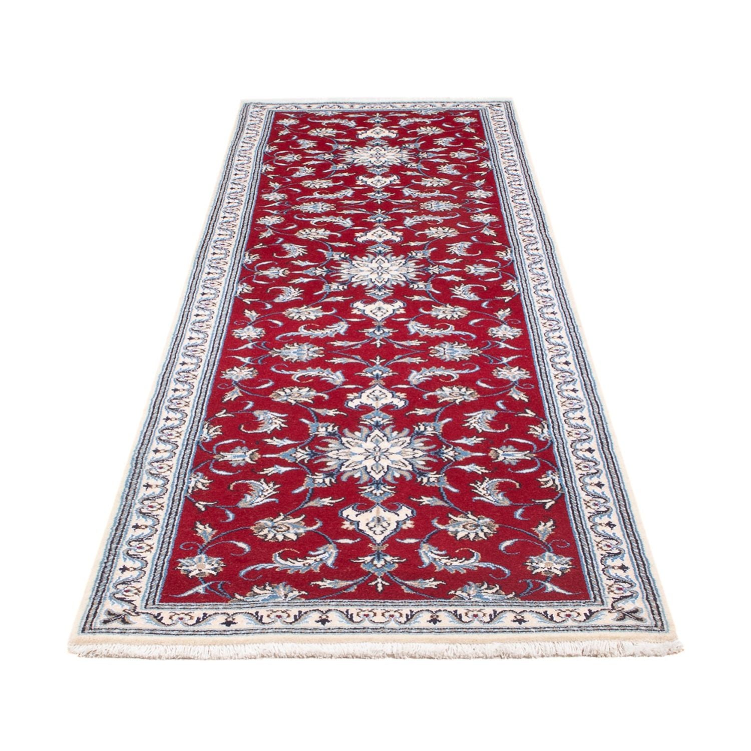 Läufer Perser - Nain - 290 x 82 cm - rot