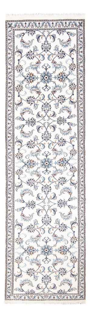 Läufer Perser - Nain - 295 x 82 cm - silber
