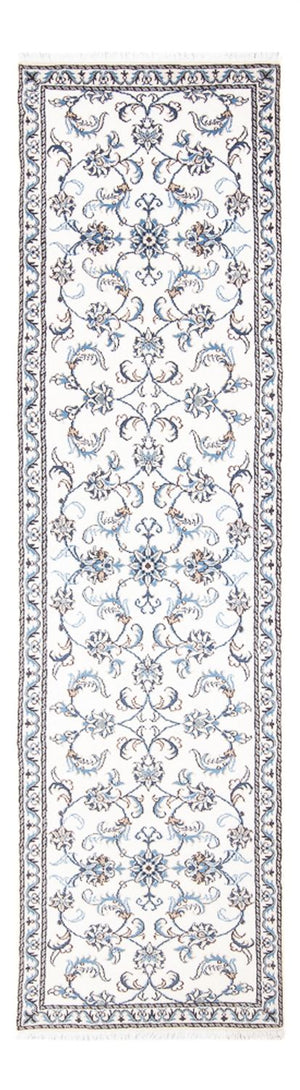 Läufer Perser - Nain - 292 x 76 cm - silber