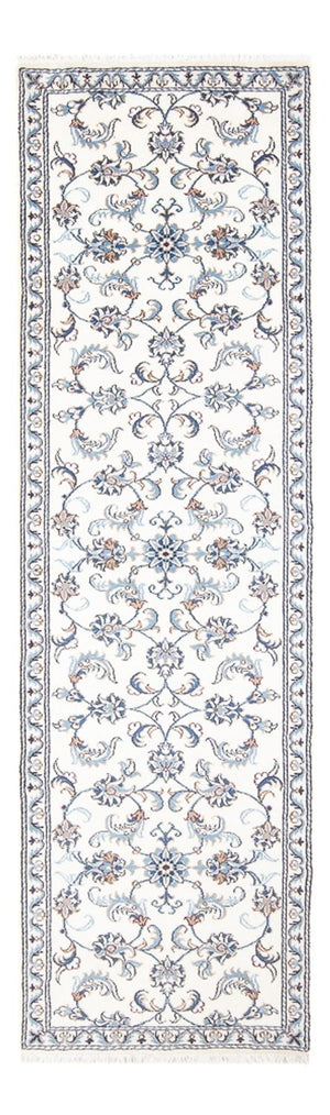 Läufer Perser - Nain - 286 x 82 cm - silber