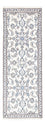 Läufer Perser - Nain - 215 x 77 cm - silber