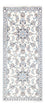 Läufer Perser - Nain - 194 x 80 cm - silber