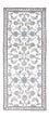 Läufer Perser - Nain - 195 x 77 cm - silber