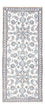 Läufer Perser - Nain - 198 x 78 cm - silber