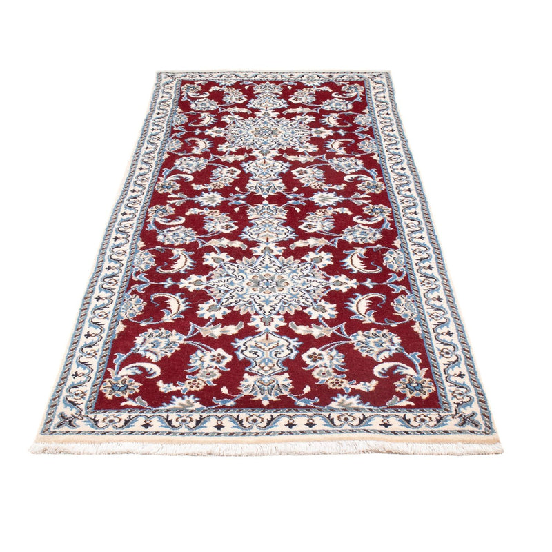 Läufer Perser - Nain - 206 x 76 cm - rot