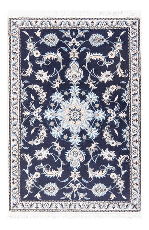 Perserteppich - Nain - 140 x 90 cm - dunkelblau