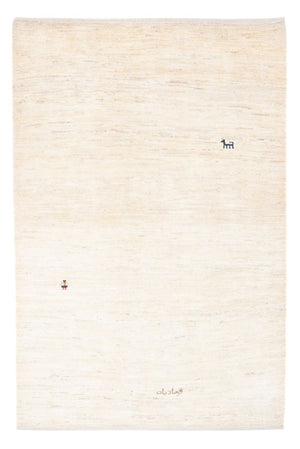 Gabbeh Teppich - Perser - 176 x 120 cm - weiß