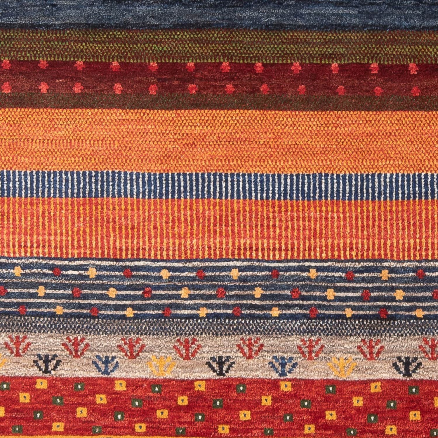 Gabbeh Teppich - Perser - 177 x 123 cm - mehrfarbig