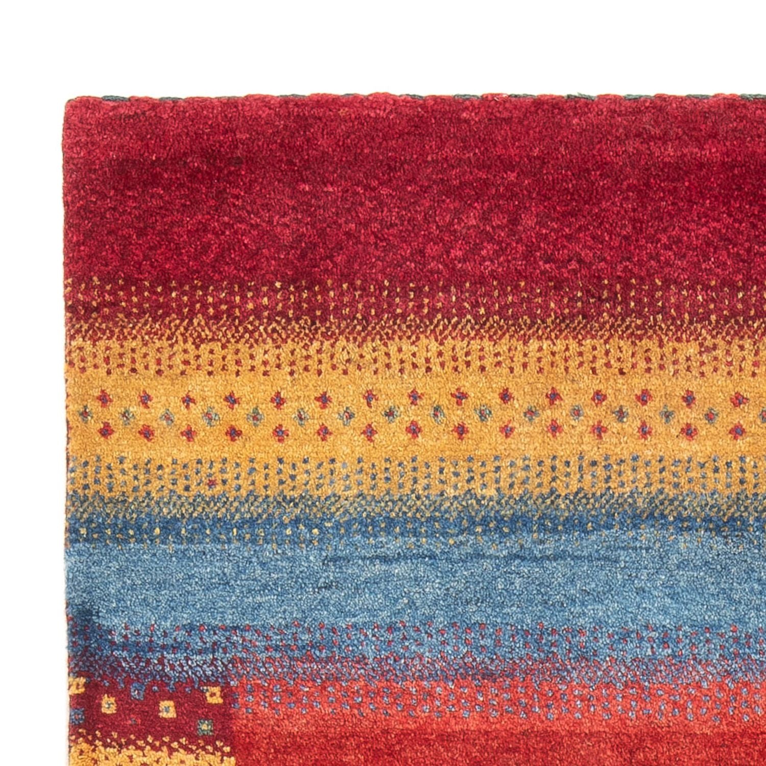 Gabbeh Teppich - Perser - 188 x 121 cm - mehrfarbig
