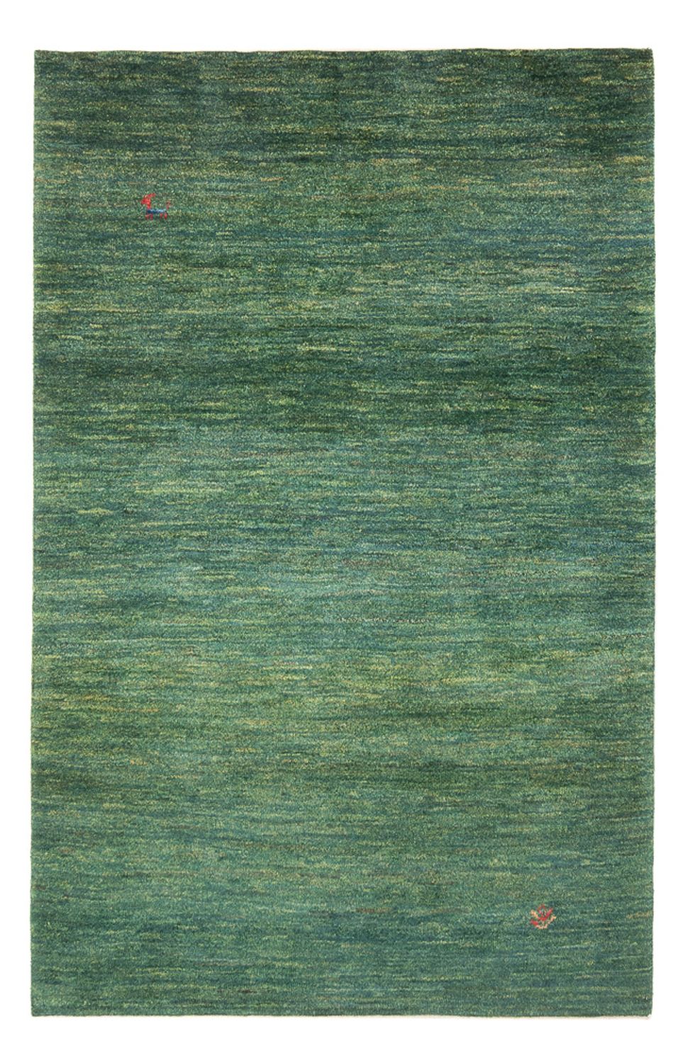 Gabbeh Teppich - Perser - 182 x 116 cm - minzgrün