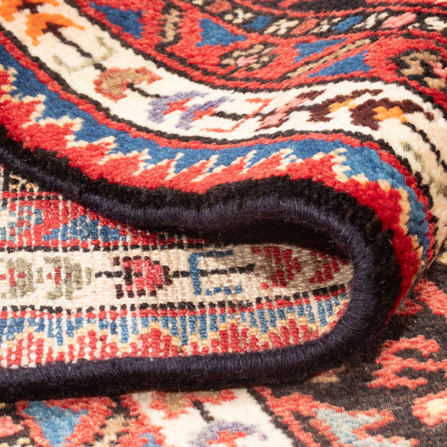 Perserteppich - Nomadic - 241 x 138 cm - rot