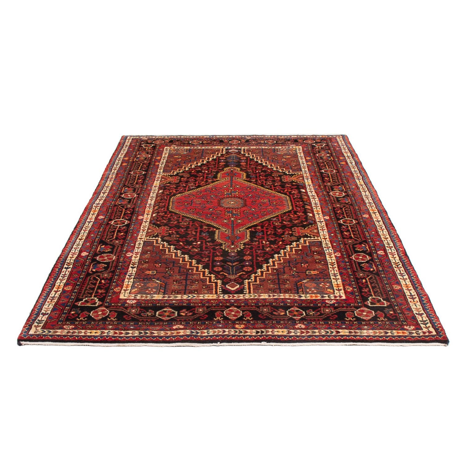 Perserteppich - Nomadic - 241 x 138 cm - rot