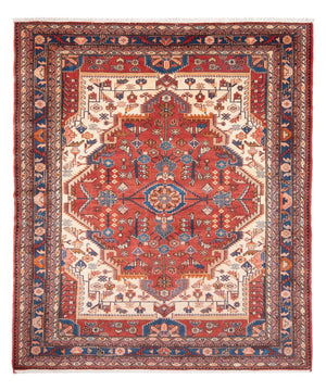 Perserteppich - Nomadic - 225 x 173 cm - rost