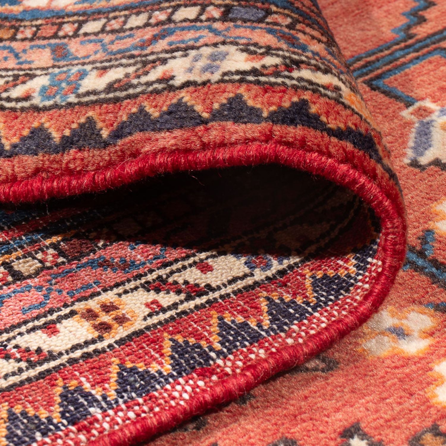 Perserteppich - Nomadic - 225 x 173 cm - rost