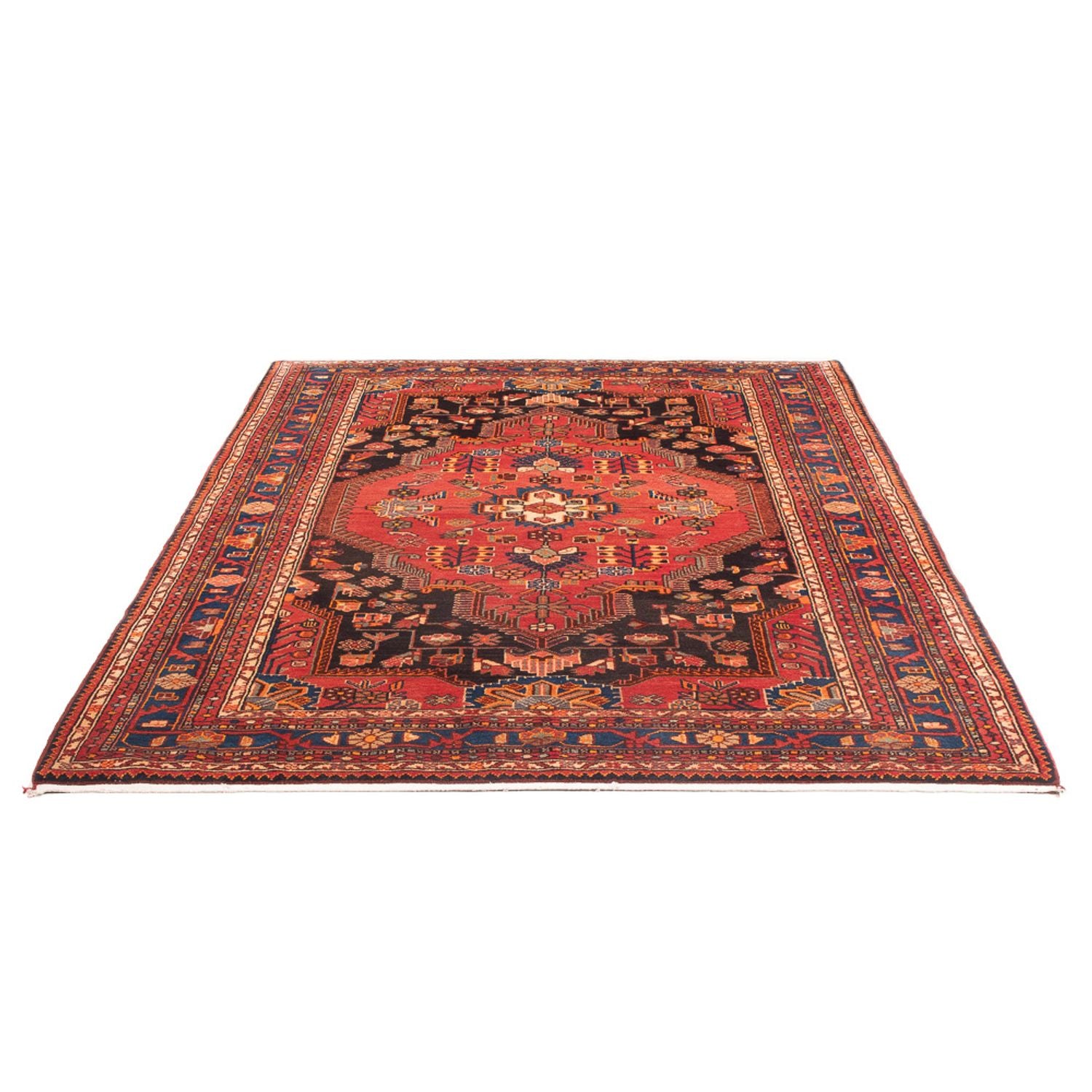 Perserteppich - Nomadic - 221 x 154 cm - hellrot