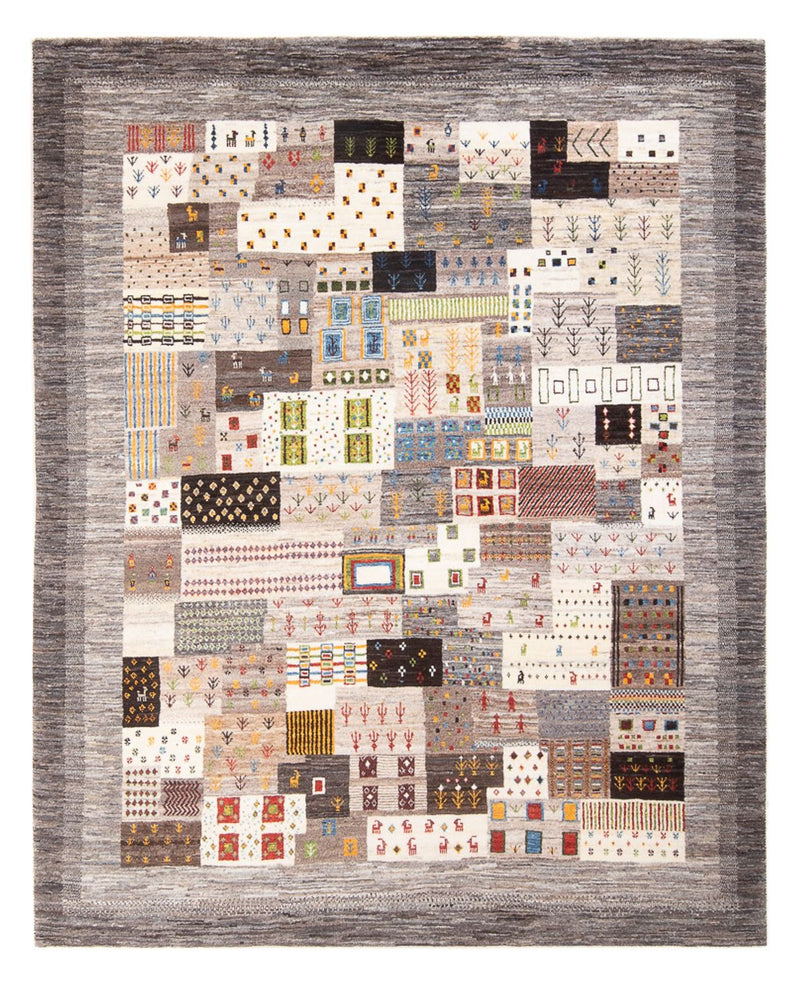 Gabbeh Teppich - Loribaft Perser - 255 x 196 cm - mehrfarbig