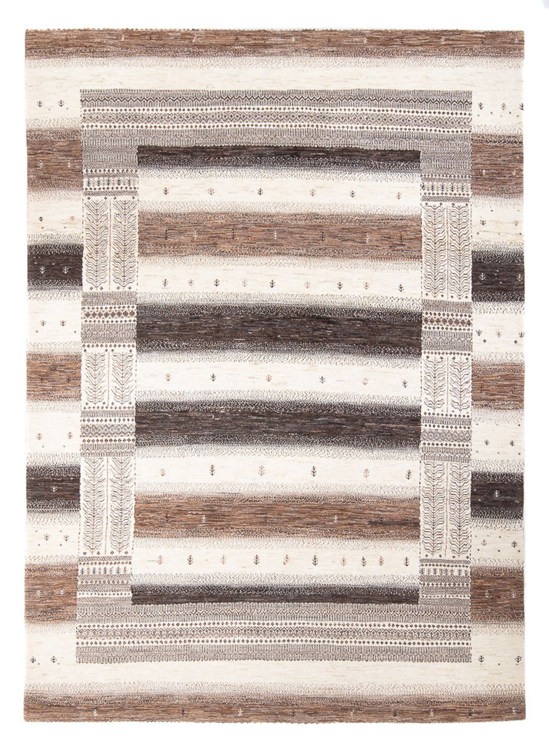 Gabbeh Teppich - Loribaft Perser - 305 x 222 cm - mehrfarbig