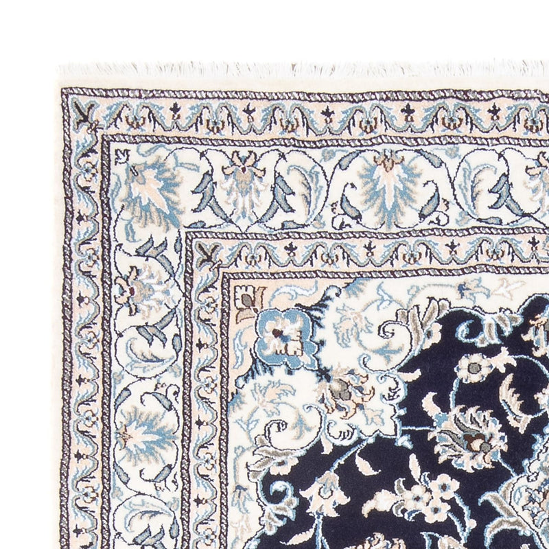 Perserteppich - Nain - Royal - 198 x 147 cm - dunkelblau
