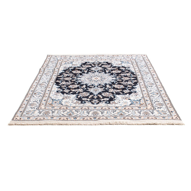 Perserteppich - Nain - Royal - 202 x 145 cm - dunkelblau
