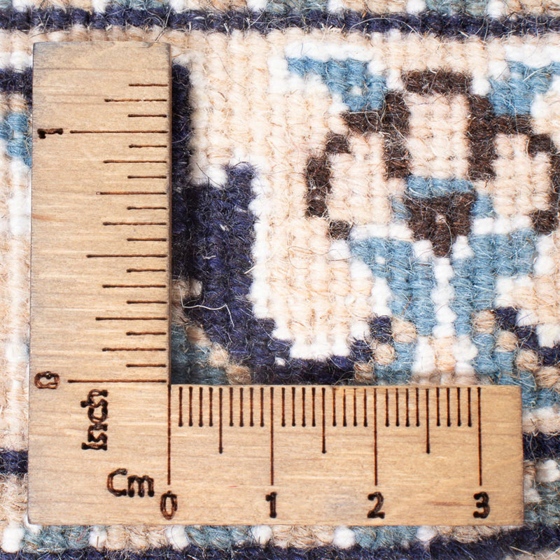 Perserteppich - Nain - Royal - 196 x 147 cm - dunkelcamel